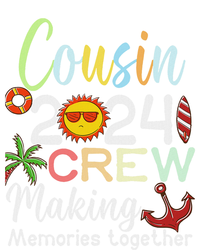 Cousin Crew 2024 Summer Vacation Beach Family Trips Matching T-Shirt