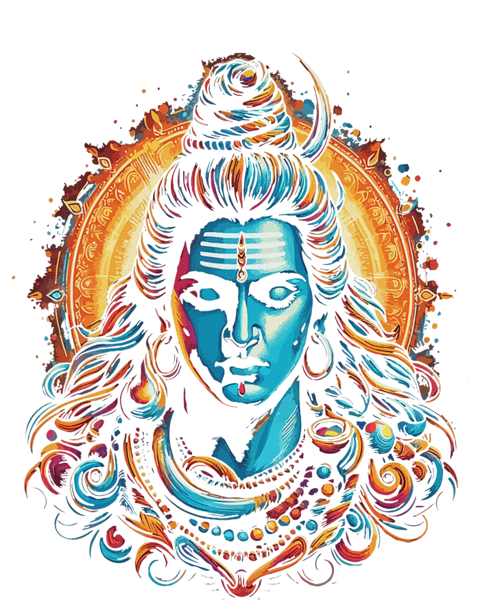 Lord Shiva Hindu God Mahadeva Trident Hinduism Devotee T-Shirt