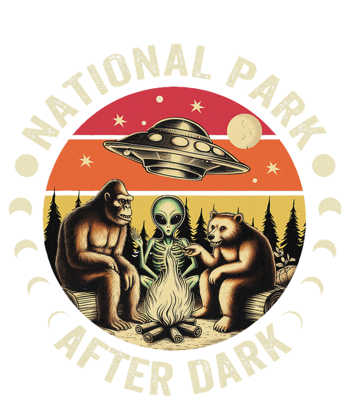 National Park After Dark Funny Tie-Dye T-Shirt