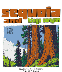 Sequoia Kings Canyon National Parks Vintage T-Shirt