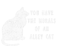 You Have The Morals Of An Alley Cat Funny Biden City Backpack