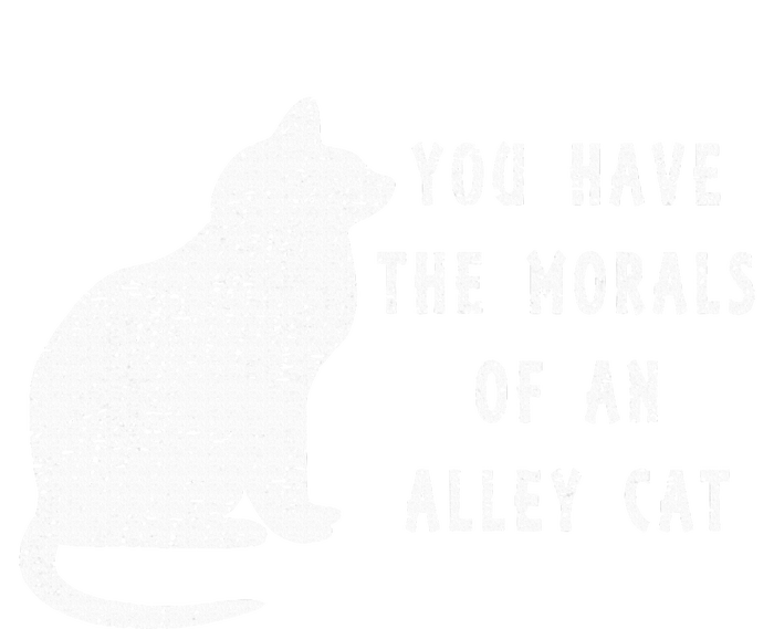 You Have The Morals Of An Alley Cat Funny Biden City Backpack