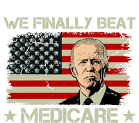 We Finally Beat Medicare Funny Anti Biden Performance Fleece Hoodie