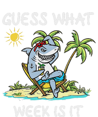 Funny Shark 2024 Week Guess What Week Is It Shark Lover Gift T-Shirt