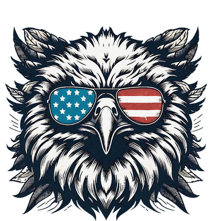 Bald Eagle American Usa 4th Of July Patriotic Funny Eagle T-Shirt