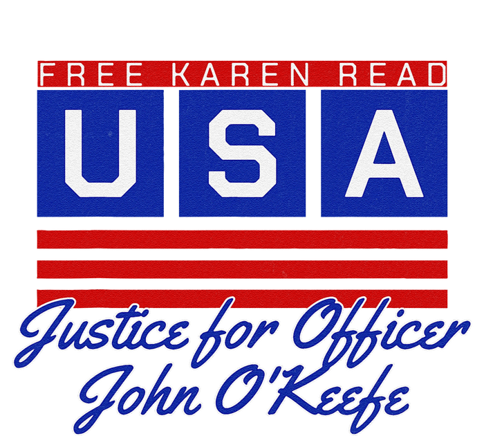 Free Karen Read Justice For Officer John OKeefe Usa America Yupoong Adult 5-Panel Trucker Hat