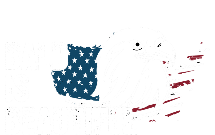 Bald Is Beautiful 4th Of July Independence Day Bald Eagle Premium T-Shirt