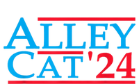 Funny Patriotic Alley Cat 2024 Election Campaign Political Gift Bella+Canvas Jersey Crop Tee