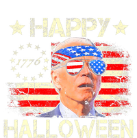 Funny Joe Biden 4th Of July Happy Halloween Us Flag Sustainable Knit Beanie