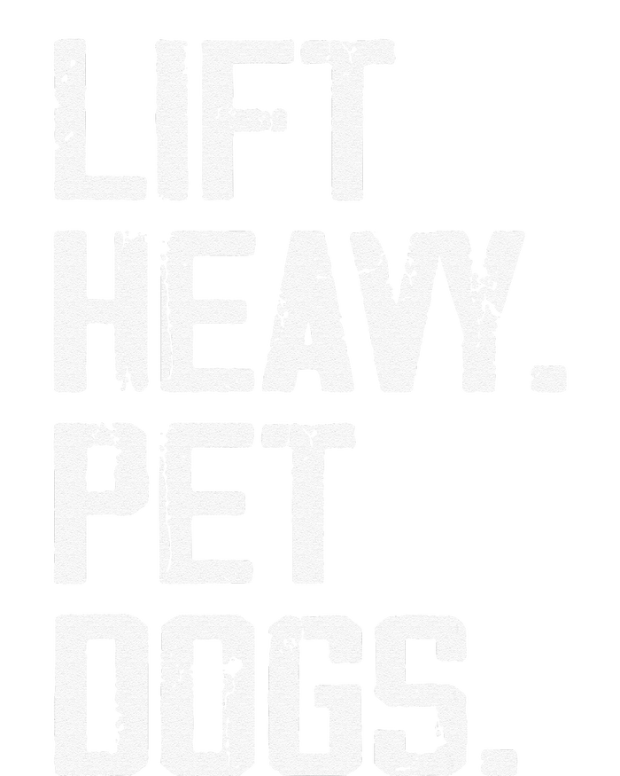 Lift Heavy Pet Dogs Funny Gym Workout Joke For Weight Lifter Kids Long Sleeve Shirt