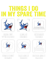 Things I Do In My Spare Time Shark Lover Ocean Wildlife T-Shirt