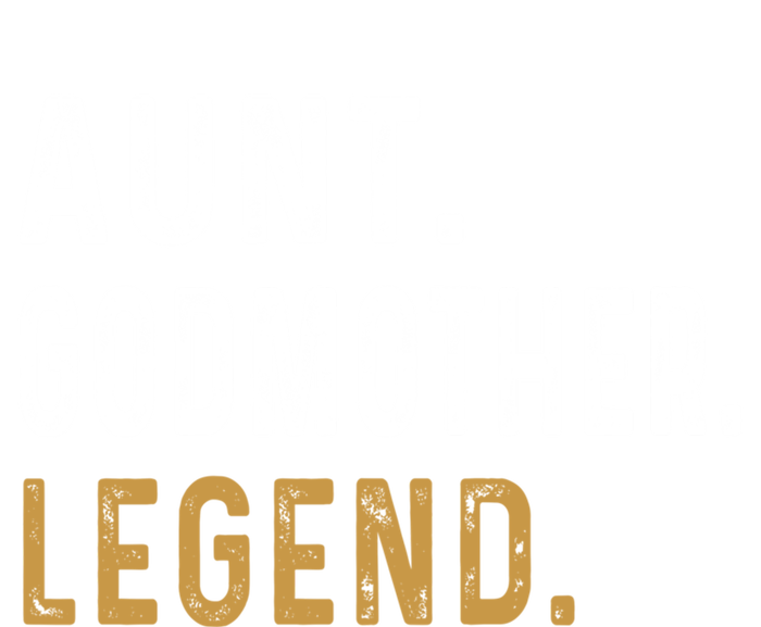 Aunt Godmother Legend Godparent Auntie Funny Aunt Lover Funny Gift Canvas