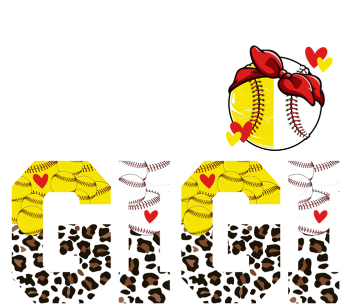 Ball Gigi Leopard Baseball Softball Gigi Grandma Great Gift T-Shirt