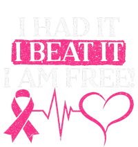 I Had It I Beat It I Am Free Breast Cancer Survivor Ceramic Star Ornament