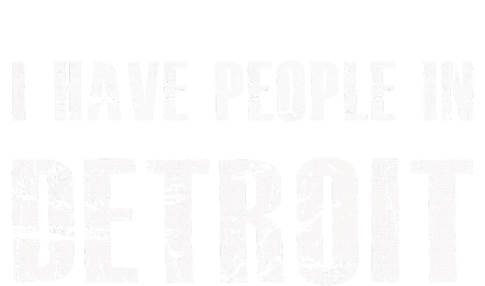 I Have People In Detroit City Michigan State Tie-Dye T-Shirt