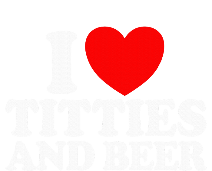 I Love Titties And Beer Funny I Love Titties And Beer PosiCharge Competitor Tank