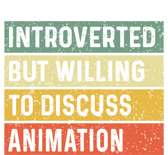 Introverted But Willing To Discuss Animation Funny Animator T-Shirt