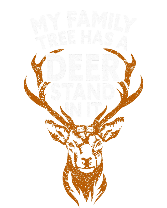 My Family Tree Has A Deer Stand In It Funny Grommeted Golf Towel