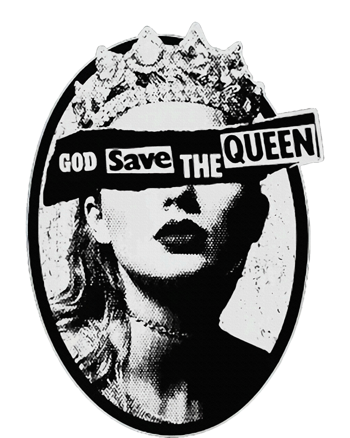 God Save The Queen Tie-Dye T-Shirt