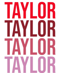 Retro Taylor Wordmark Pattern I Love Taylor T-Shirt