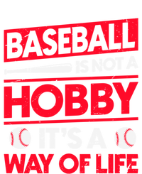 Baseball Is Not A Hobby Its A Way Of Life Meaningful Gift Full-Length Apron With Pockets