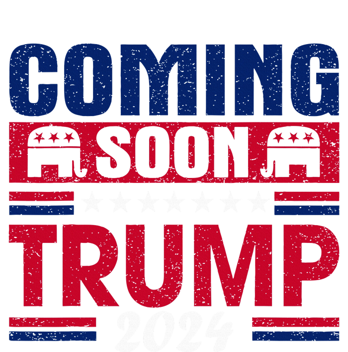 Coming Soon Trump 2024 Women's V-Neck T-Shirt