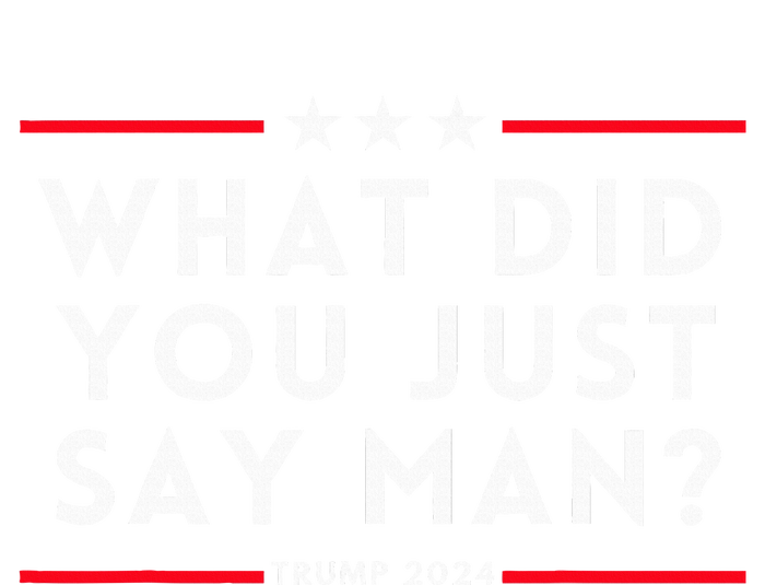 What Did You Just Say Man 2024 Election Presidential Debate Women’s Perfect Tri Rocker Tank