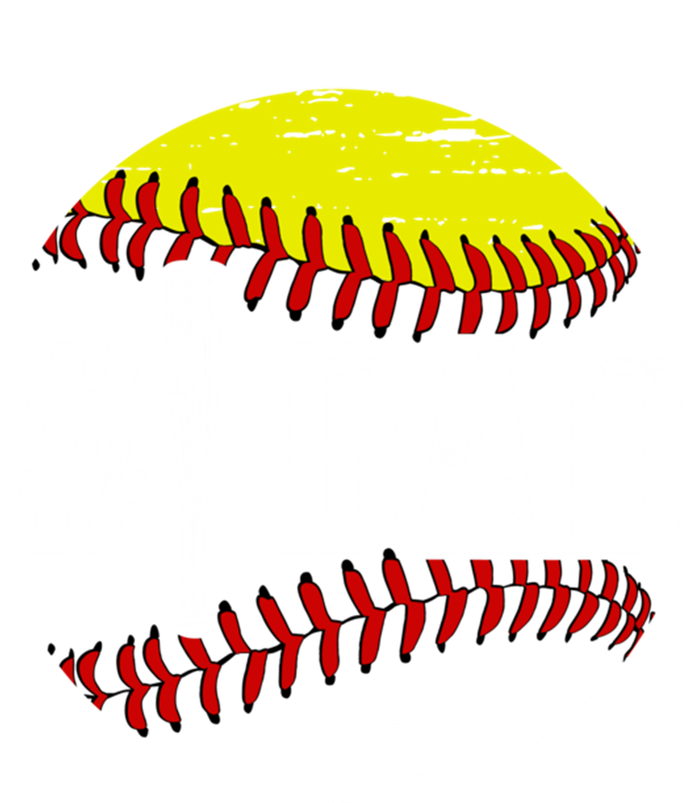 Baseball Softball Dad Best Softball Baseball Dad Funny Gift T-Shirt