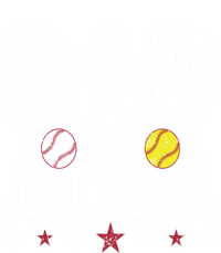 Dad Of Ballers Funny Softball Dad Baseball Dad Cool Gift T-Shirt