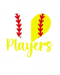 Favorite Players Call Me Grammy Baseball Softball Grammy Cute Gift Kids Tie-Dye T-Shirt