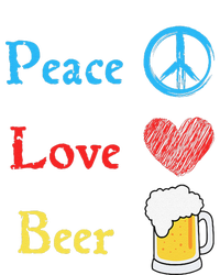 Funny Peace Love Beer T-Shirt