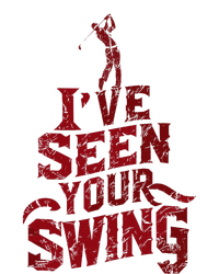 IVe Seen Your Swing Golf Swing 2024 Distressed Design Hoodie