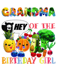 Grandma Of The Birthday Family Fruit Birthday Hey Bear Long Sleeve Shirt