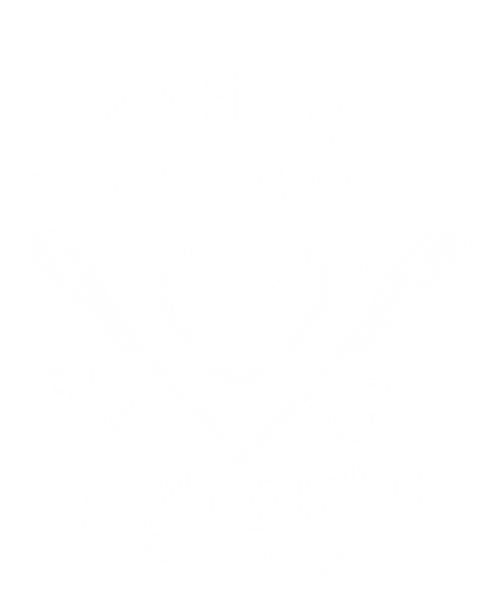 My Heart Is On That Field Baseball Softball Grammy Gift Ladies Essential Flowy Tank