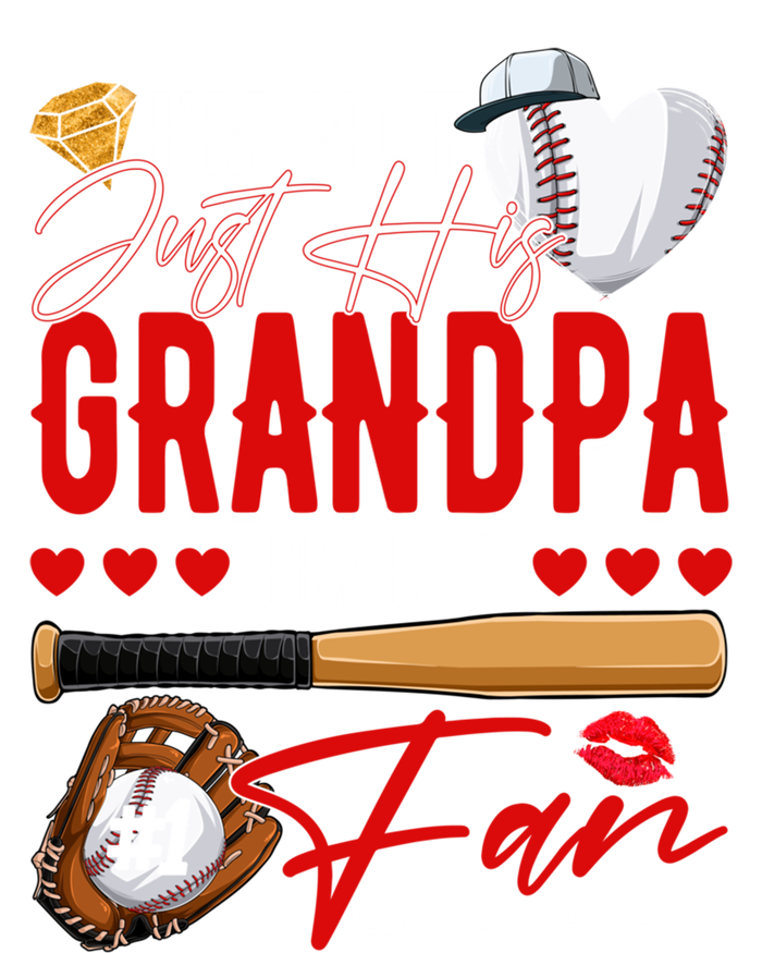 Not Just His Grandpa His Number 1 Fan Proud Baseball Brother Gift T-Shirt