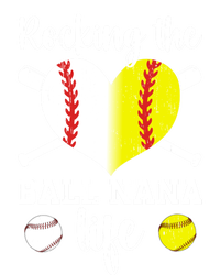 Rocking The Ball Nana Life Softball Baseball Nana Grandma Gift Coaster