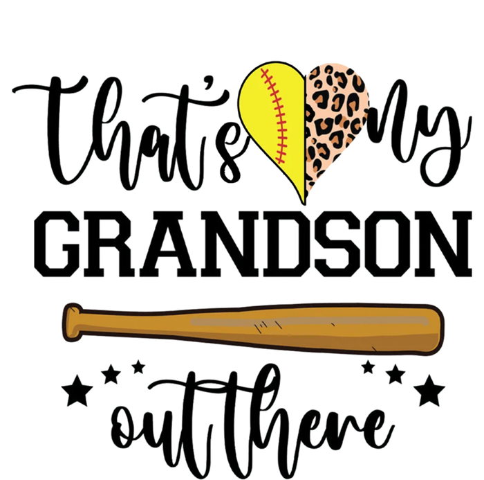 ThatS My Grandson Out There Baseball Grandma Cute Gift T-Shirt