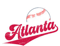 Vintage Atlanta Skyline Retro Game Day Baseball Gift Sweatshirt Cinch Pack Bag