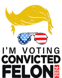 Voting Convicted Felon 2024 Graphic Knit Cap Winter Beanie