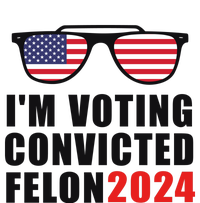 Convicted Felon Voting 2024 Graphic 25L Jumbo Tote