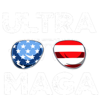 Ultra Maga Sunglasses Graphic Tie-Dye T-Shirt