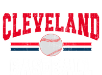 Vintage Team Cleveland Baseball Game Day Gift Tie-Dye T-Shirt