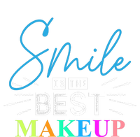 Smile Is The Best Makeup Tote Bag