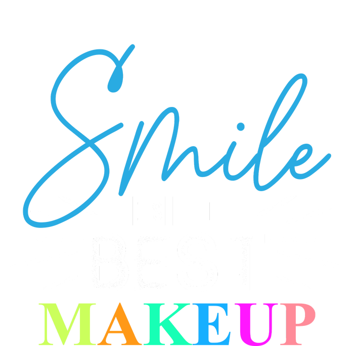 Smile Is The Best Makeup Tote Bag