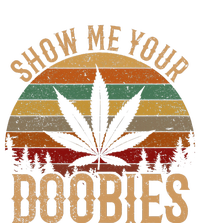 Show Me Your Doobies Weed Cannabis Marijuana 420 Stoner PosiCharge RacerMesh Polo