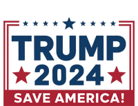 Save America 2024 Slogan Graphic Snapback Five-Panel Rope Hat