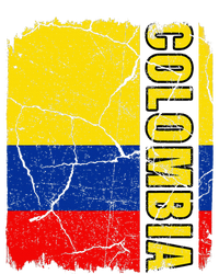 Vintage Colombian Flag Colombia Pride Roots Heritage T-Shirt