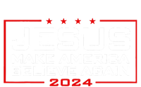 Make America Believe Again Jesus 2024 Ladies Long Sleeve Shirt