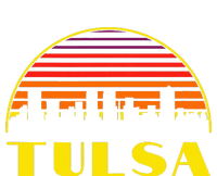 Retro Tulsa Oklahoma Downtown Skyline T-Shirt