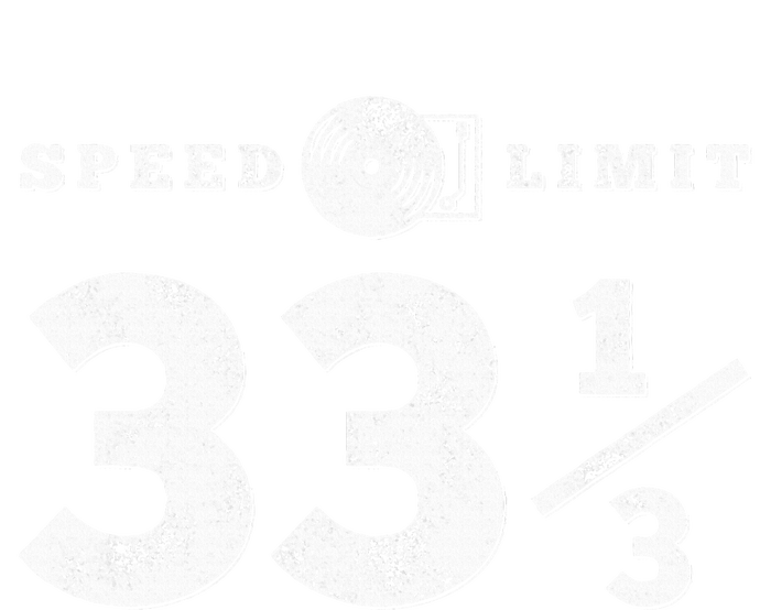 Speed Limit 33 13 Vinyl For Music Record Collector Grommeted Golf Towel